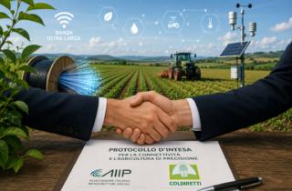 AIIP e Coldiretti firmano un’intesa per promuovere l’agricoltura di precisione