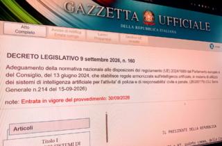 Da oggi l’omessa sicurezza nei sistemi di IA è reato, e l’impresa ne risponde. Avete aggiornato il modello 231?